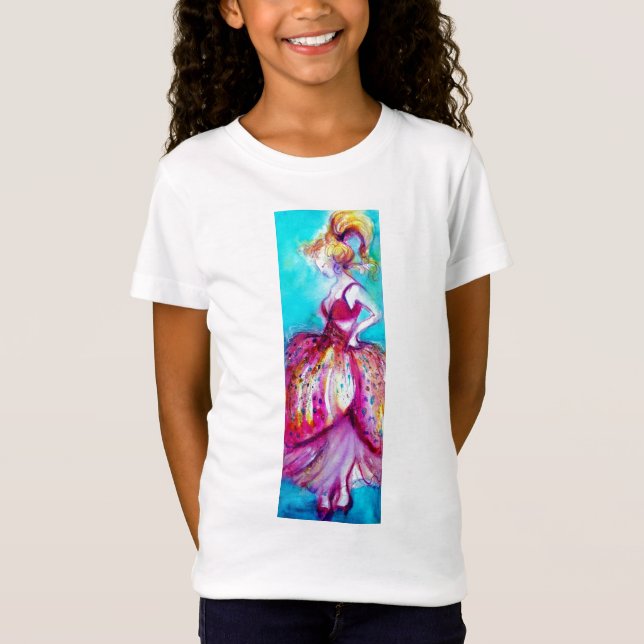 T-Shirt BEAUTÉ EN ROBE ROSE (Devant)