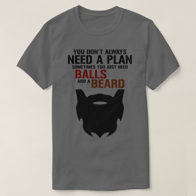 T-shirt Beauté et boule tout ce dont vous avez besoin Tshi (Design devant)