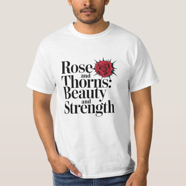 T-shirt Beauté et force (Devant)