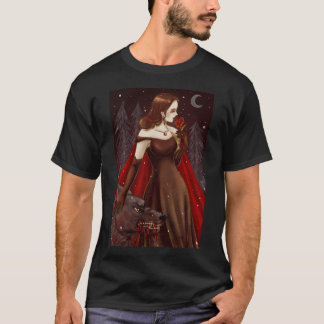 T-shirt Beauté Et Loup