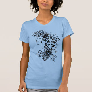 T-shirt Beauté Flourishing de KRW