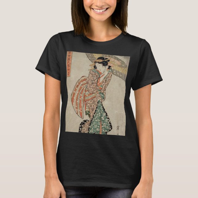 T-shirt Beauté moderne dans une tempête de neige - (Devant)