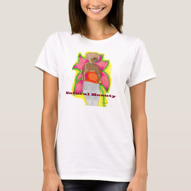 T-shirt Beauté naturelle (Devant)