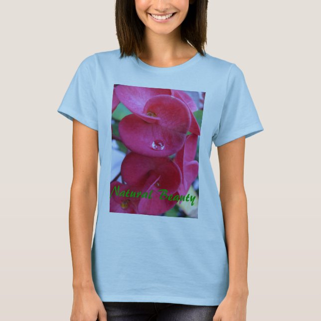 T-shirt Beauté naturelle (Devant)