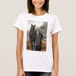 T-shirt Beauté noire - elle m'a choisi pour son cheval