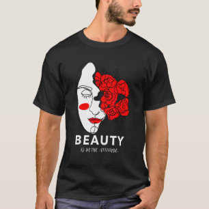 T-shirt Beauté Positive & Inspirante Au Quotidien Est Dans
