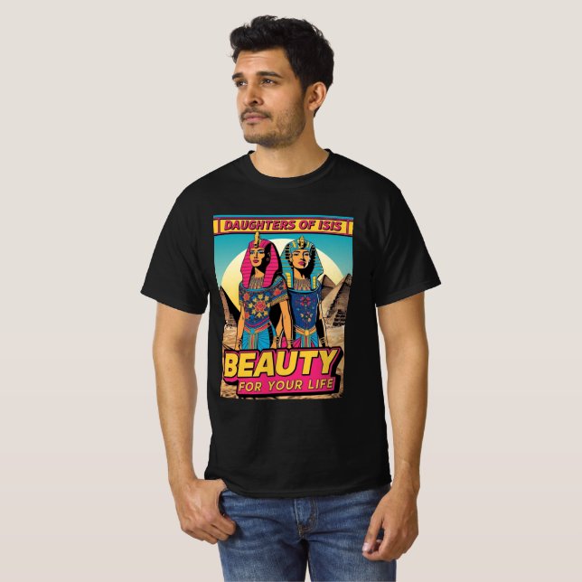 T-SHIRT BEAUTÉ POUR VOTRE VIE (Devant entier)