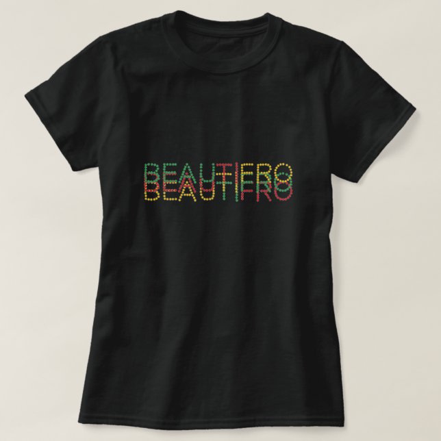 T-shirt Beautifro (Design devant)