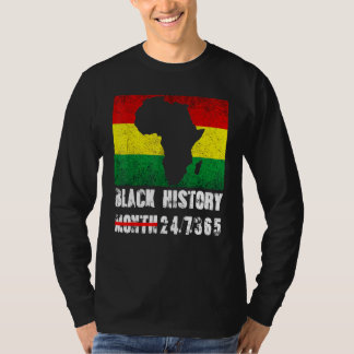 T-shirt Beautiful Black History Month 247365 We Are All Hu