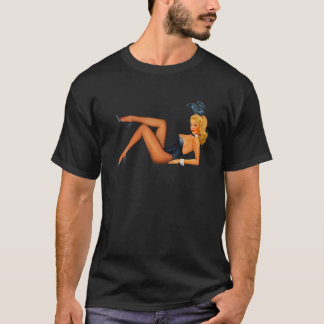 T-shirt Beautiful Blonde Bunny In A Bikini Classic America
