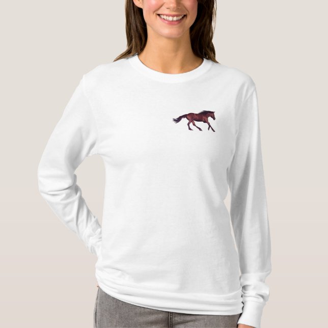 T-shirt Beautiful Equines Cheval-lover's Gift (Devant)