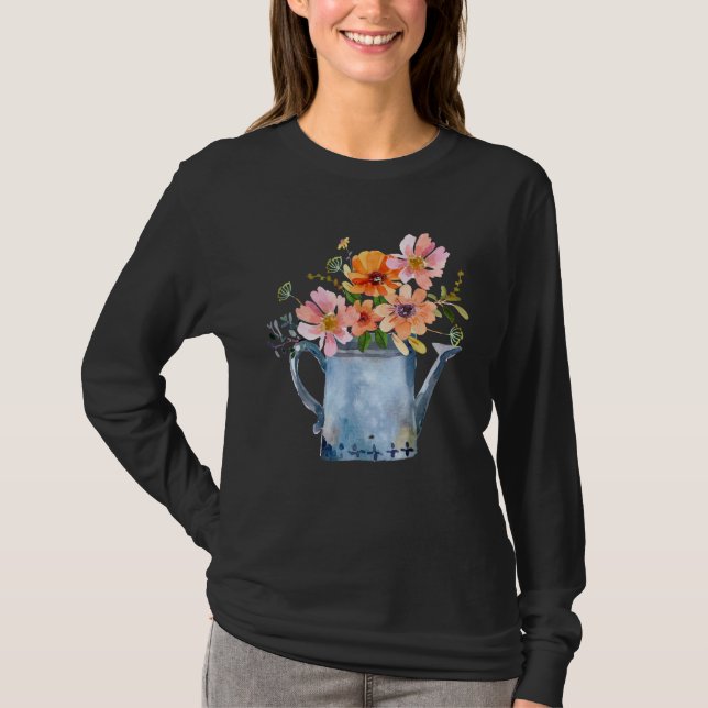 T-shirt Beautiful Flower Design (Devant)