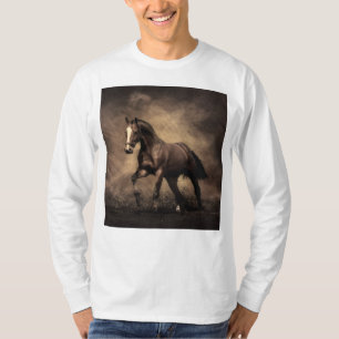 T-shirt Beautiful horse throw pillow