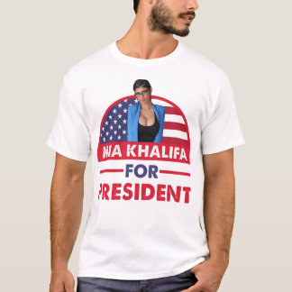 T-shirt Beautiful Model Mia Khalifa Awesome For Movie Fans
