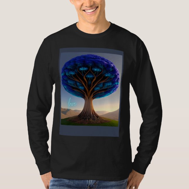 T-shirt Beautiful Vibrant Tree Nature s Beauty  5 (Devant)