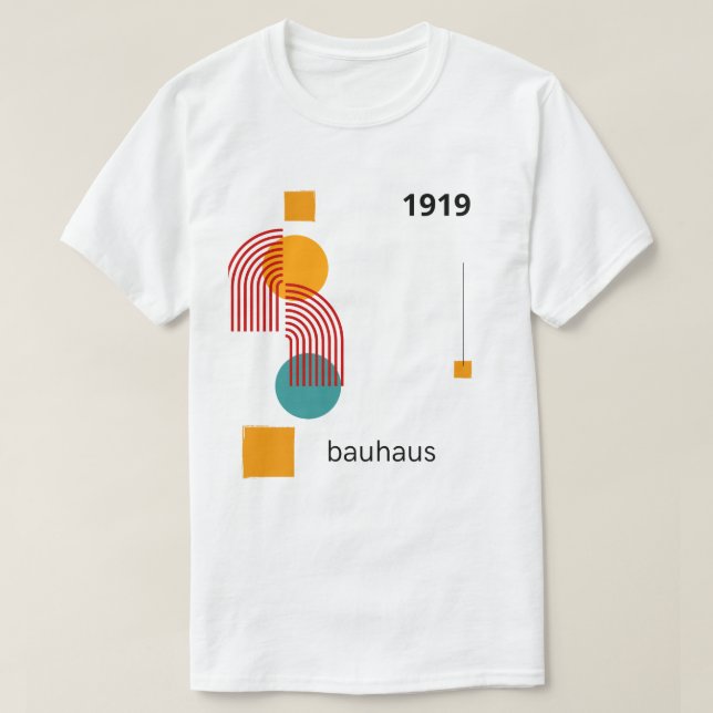 T-SHIRT BEAUTY BAUHAUS (Design devant)