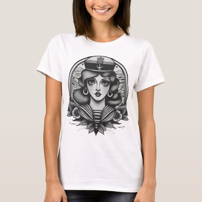 T-shirt Beauty queen (Devant)