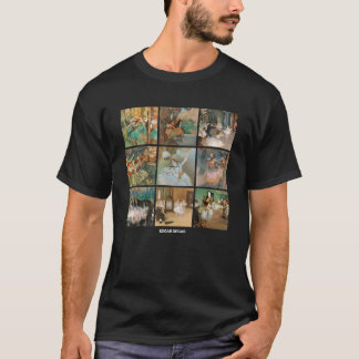 T-shirt Beaux-Arts Bottega Edgar Degas Grille Danseuses Ba