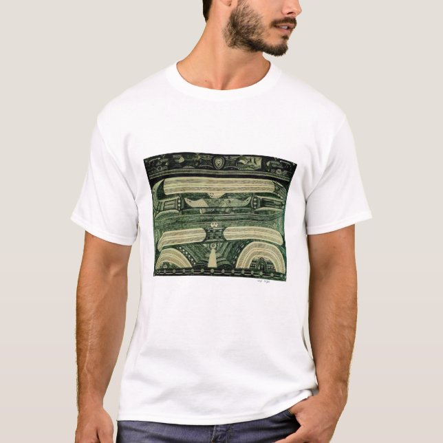 T-shirt Beaux-arts de "essence" de Wölfli (Devant)