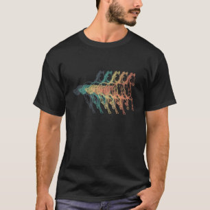 T-shirt Beaux Chevaux Cheval  Rétro Vintage Cheval