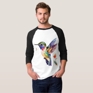T-shirt Beaux et amusants colibris pour les amateurs d'ois