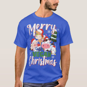 T-shirt Beaux et Beaux Animaux Vous Souhaitant Un Joyeux V