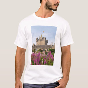 T-shirt Beaux jardins et château célèbre en Écosse 2