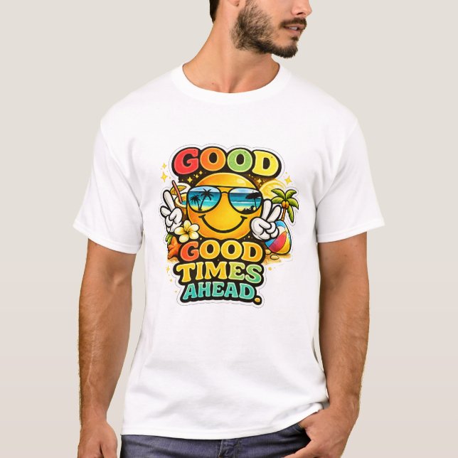 T-shirt Beaux Jours à Venir Été  (Devant)