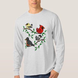T-shirt Beaux oiseaux Jardins