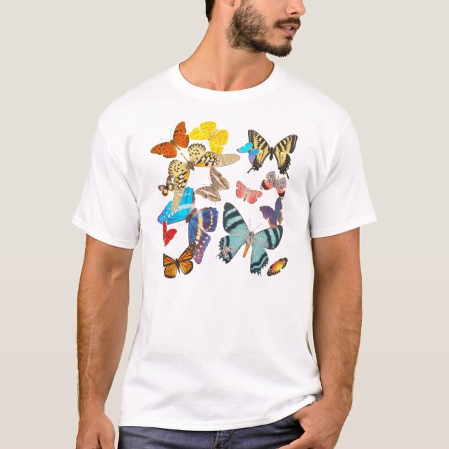 T-shirt Beaux papillons (Devant)