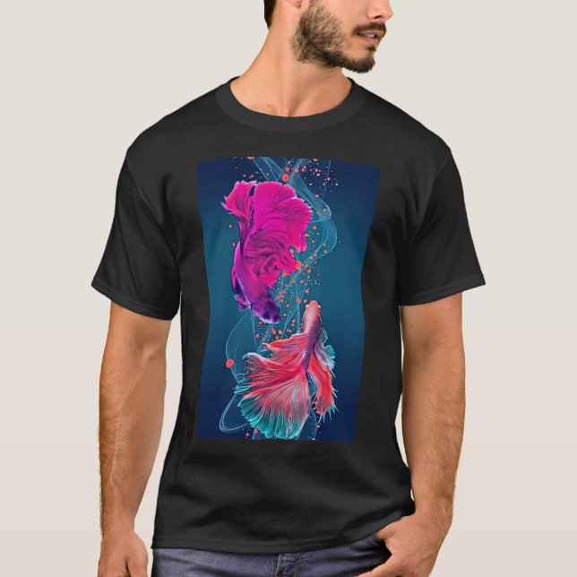 T-shirt Beaux Poissons (Devant)