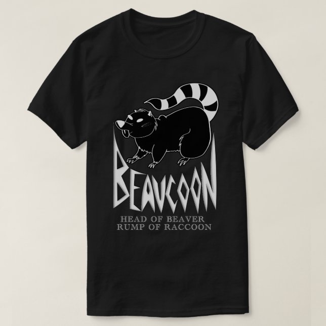T-shirt beavcoon (Design devant)