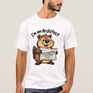 T-shirt Beaver Architect - Constructeur de barrage