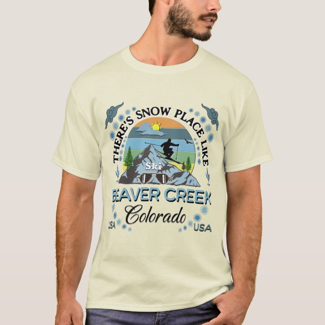 T-shirt Beaver Creek Colorado (Devant)