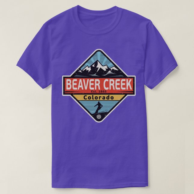 T-shirt Beaver Creek Colorado (Design devant)