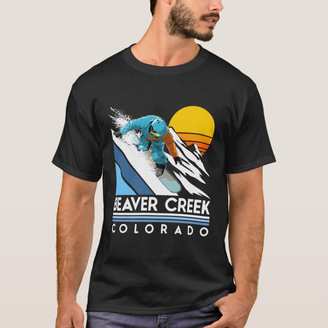 T-shirt Beaver Creek Colorado (Devant)