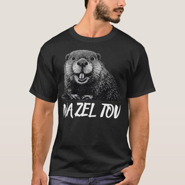 T-Shirt Beaver Mazel Tov (Devant)
