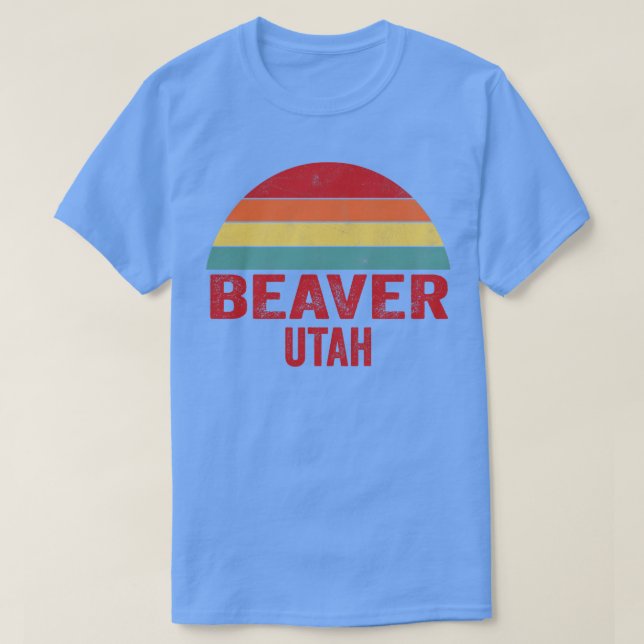 T-shirt Beaver Utah (Design devant)