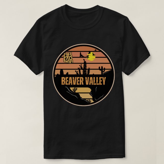 T-shirt Beaver Valley, Arizona (Design devant)