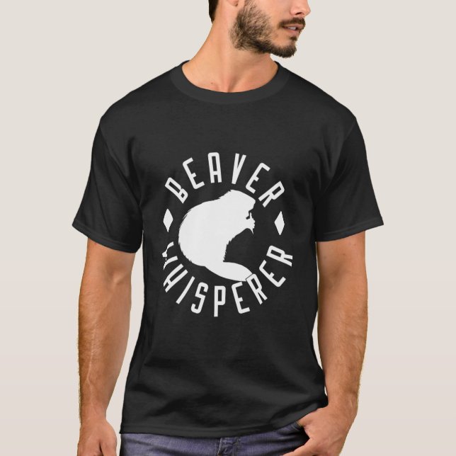 T-shirt Beaver Whisperer Beaver (Devant)