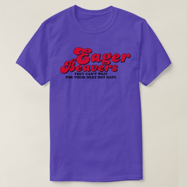 T-shirt Beavers Eager 1975 (Design devant)