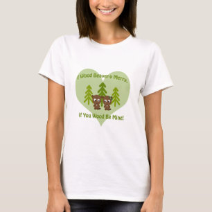 T-shirt Beavery Joyeux, si vous êtes le mien,
