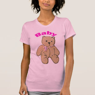 T-shirt Bébé adulte fille bébé ours