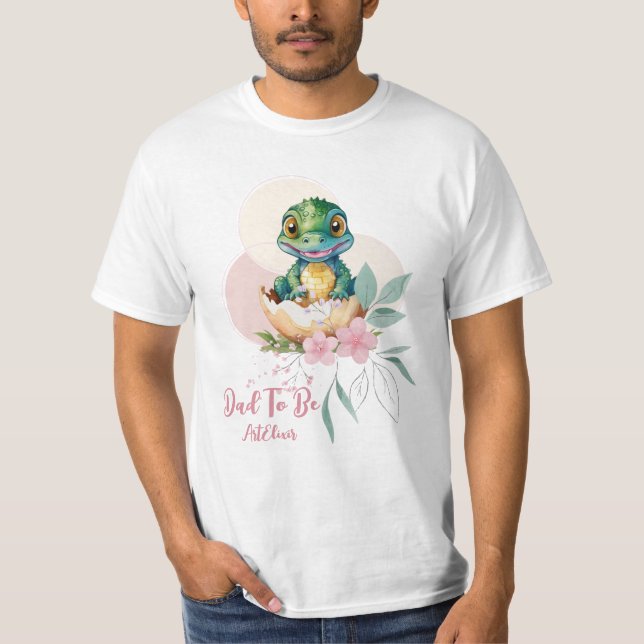 T-shirt Bébé Alligator Éclosion Hommes (Devant)