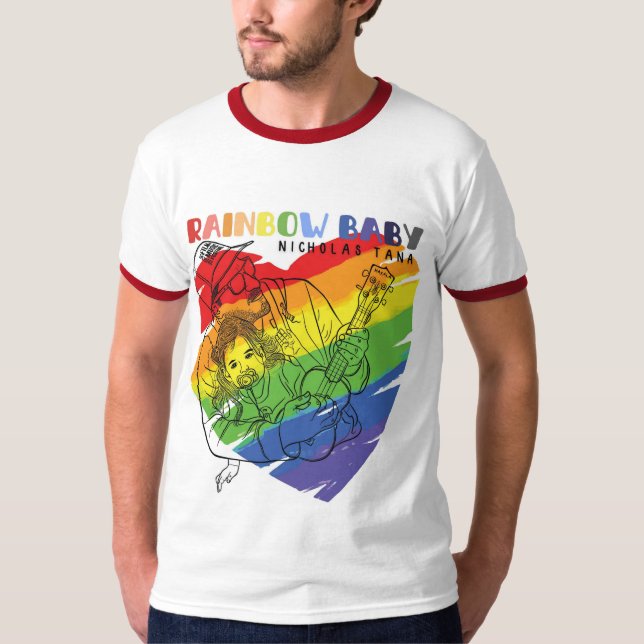 T-shirt Bébé Arc-en-ciel (Devant)