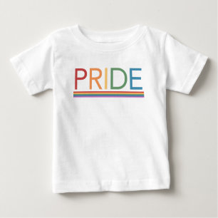 T-shirt bébé arc-en-ciel PRIDE