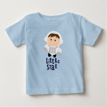 T-Shirt Bébé Astronaute (garçon) Petite Étoile