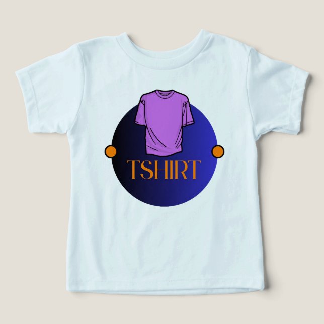 T-shirt bébé avec motif (Design Recto)