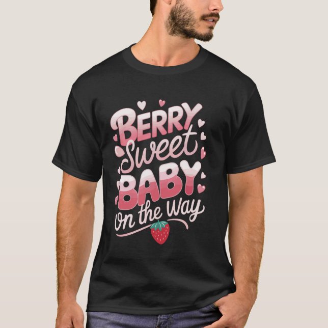 T-shirt Bébé Berry Sweet En Route (Devant)