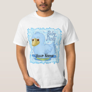 T-shirt Bébé bleu canard